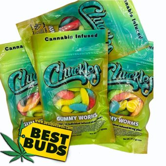Chuckles Cannabis Infused Gummies 400MG THC 